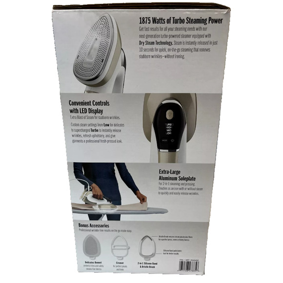 Conair Turbo Extreme Steam & Iron 2 in 1 with Turbo Handheld GS308GD - A1 - Picture 2 of 7